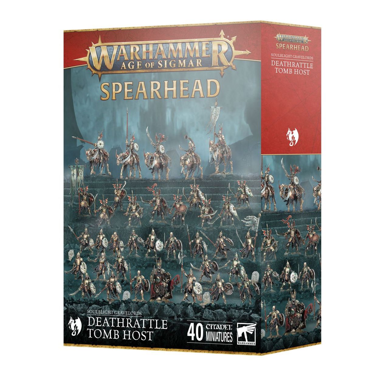 Warhammer Age of Sigmar: Spearhead - Soulblight Gravelords: Deathrattle Tomb Host [70-16]