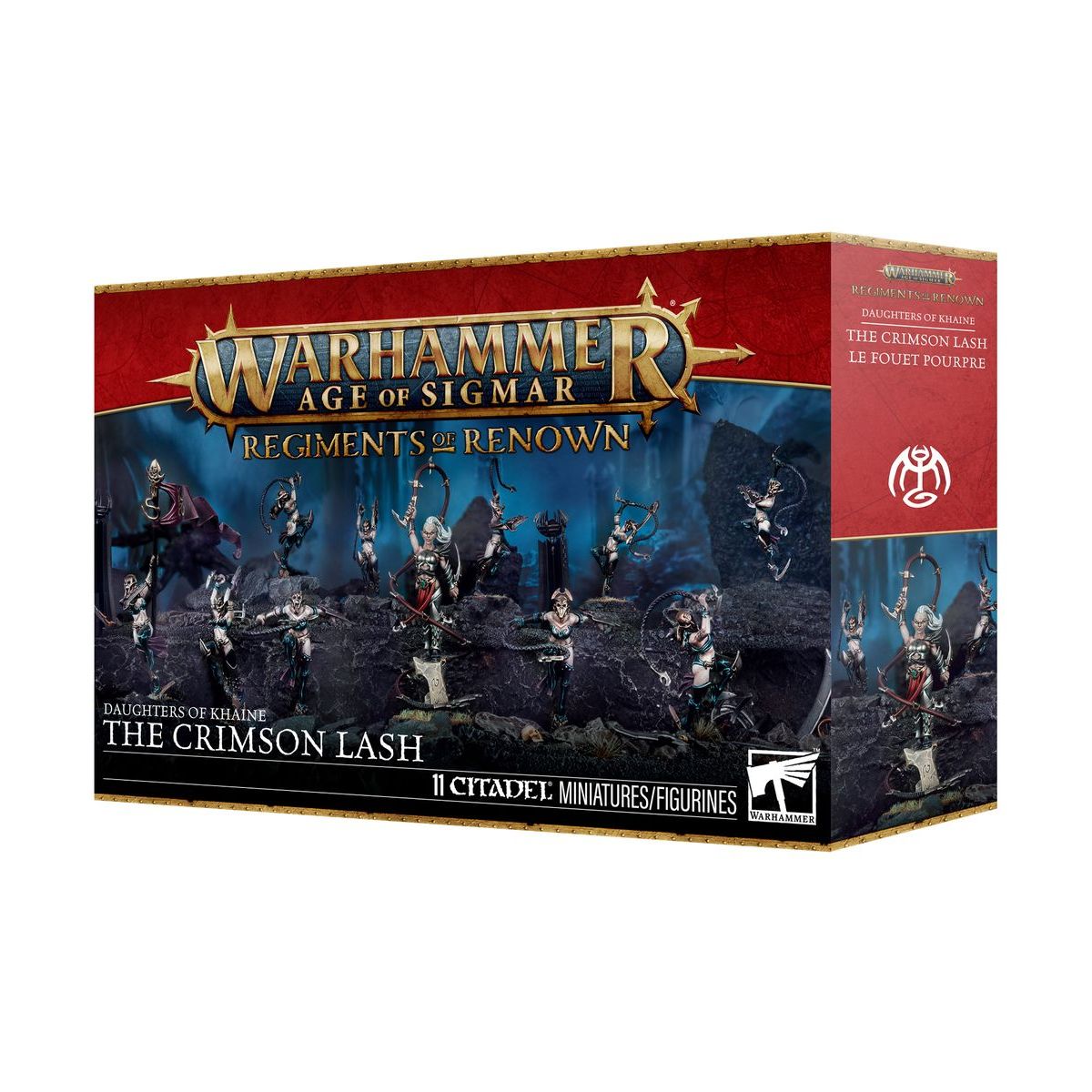 Warhammer Age of Sigmar: Regiment of Renown: Daughters of Khaine: The Crimson Lash [85-25]