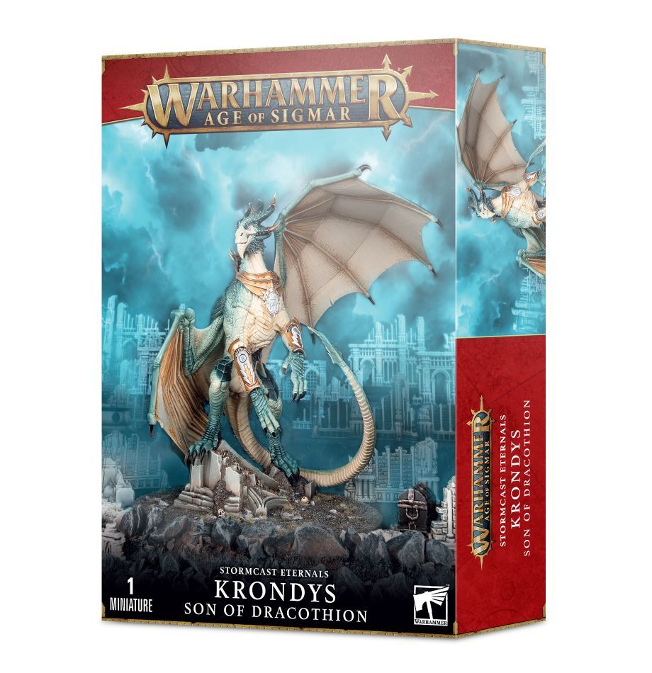 Warhammer: Age of Sigmar - Stormcast Eternals: Krondys Son Of Dracothian [96-50] (Citadel Version)