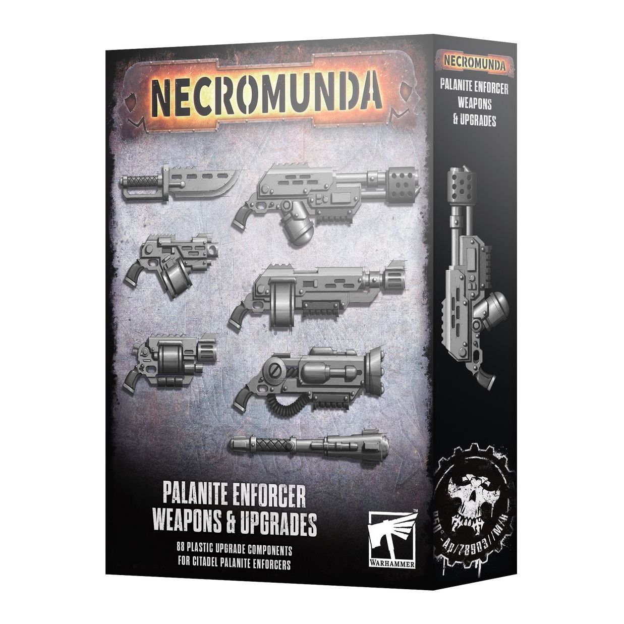 Necromunda: Palanite Enforcer Weapons & Upgrades [301-58] (Pre-Order)
