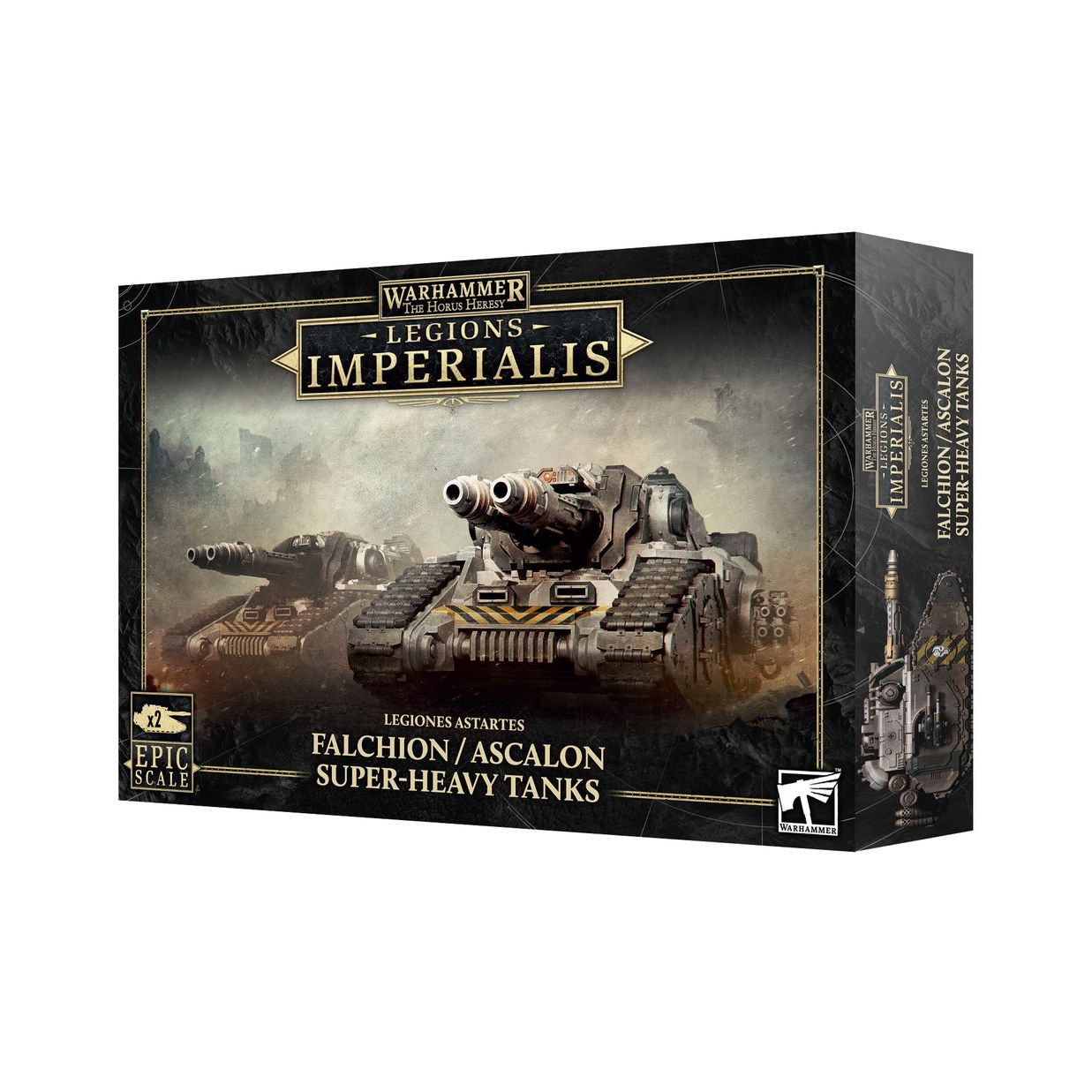 Warhammer: The Horus Heresy: Legions Imperialis: Falchion / Ascalon Super-heavy Tanks [03-99] (Pre-Order)