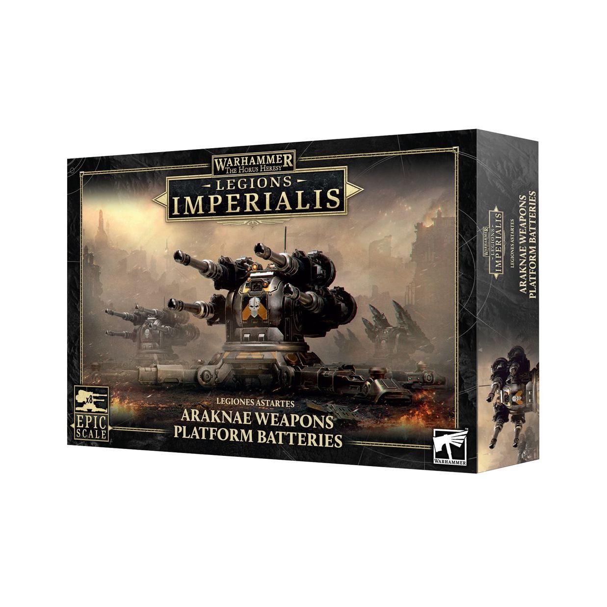 Warhammer: The Horus Heresy: Legions Imperialis: Araknae Weapons Platform Batteries [03-101] (Pre-Order)