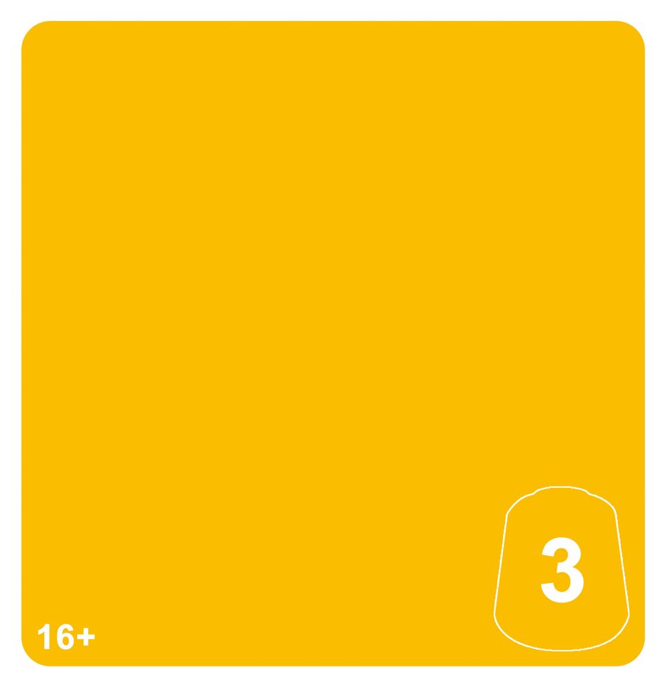 Warhammer Paints: Tone Pro: Hawkshroud Yellow 3 12ml [20-193]