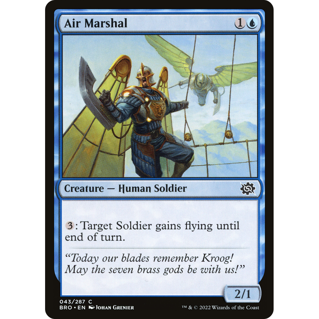 Air Marshal (BRO-043) - The Brothers' War