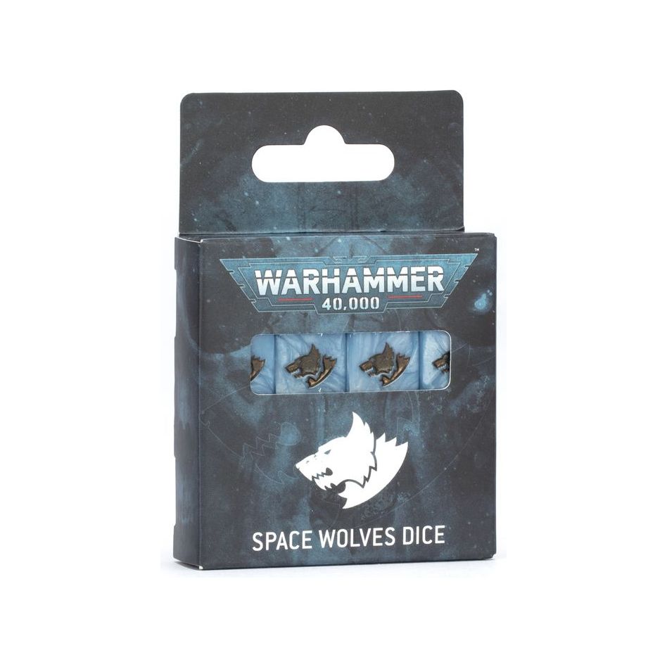 Warhammer 40K: Space Marines: Space Wolves - Dice [53-27]