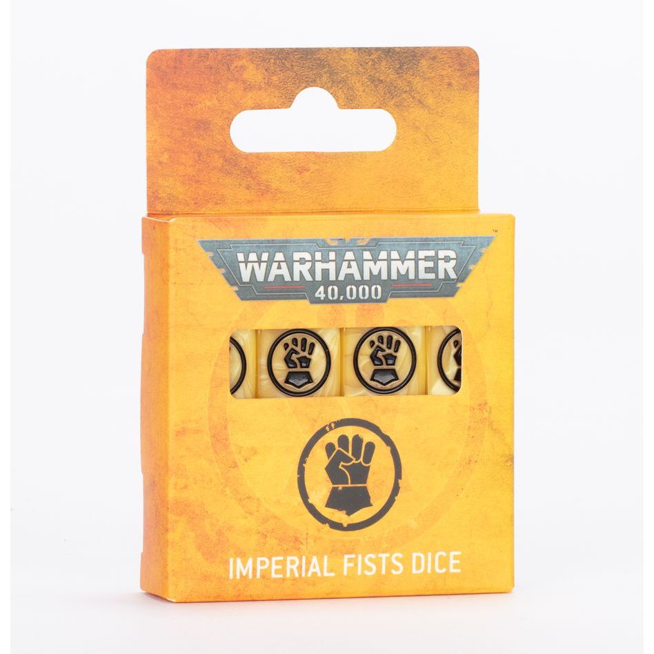 Warhammer 40K: Space Marines: Imperial Fists - Dice [55-64]