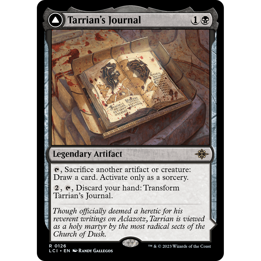 Tarrian's Journal // The Tomb of Aclazotz (LCI-126) - The Lost Caverns of Ixalan