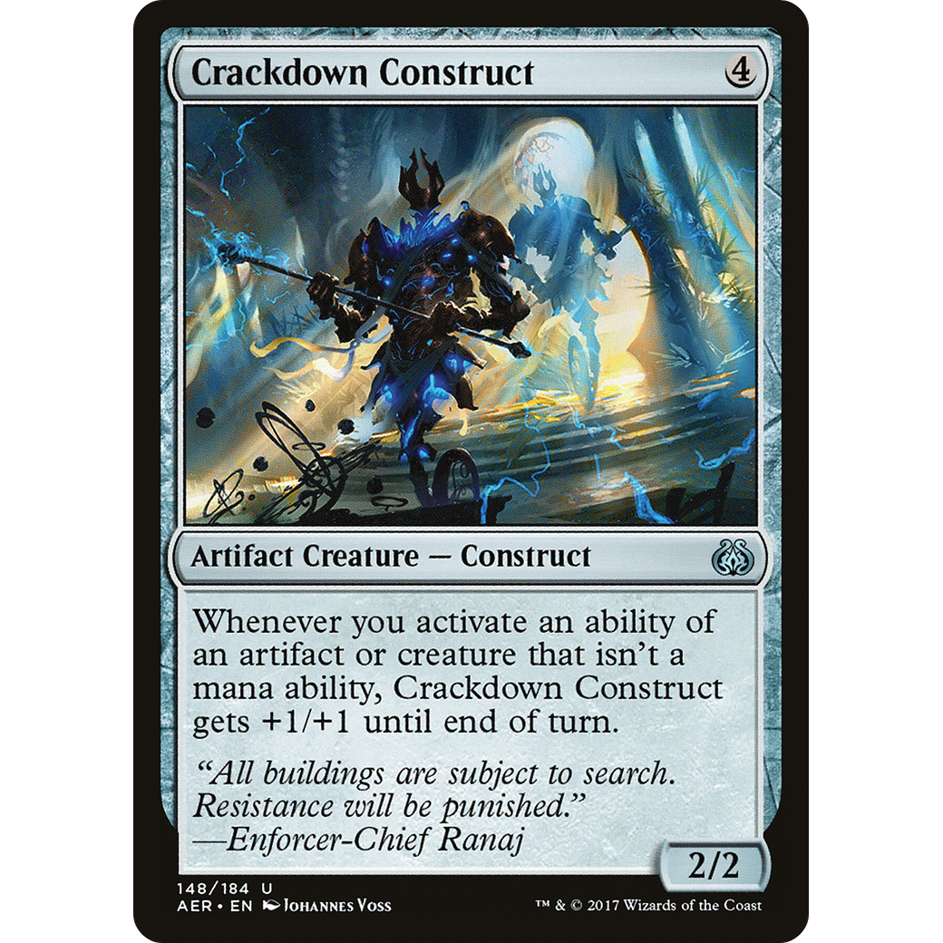 Crackdown Construct (AER-148) - Aether Revolt