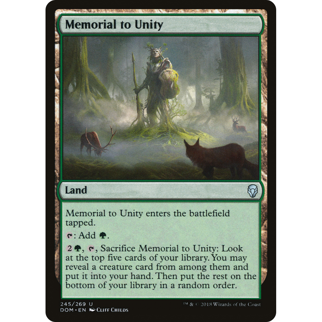 Memorial to Unity (DOM-245) - Dominaria