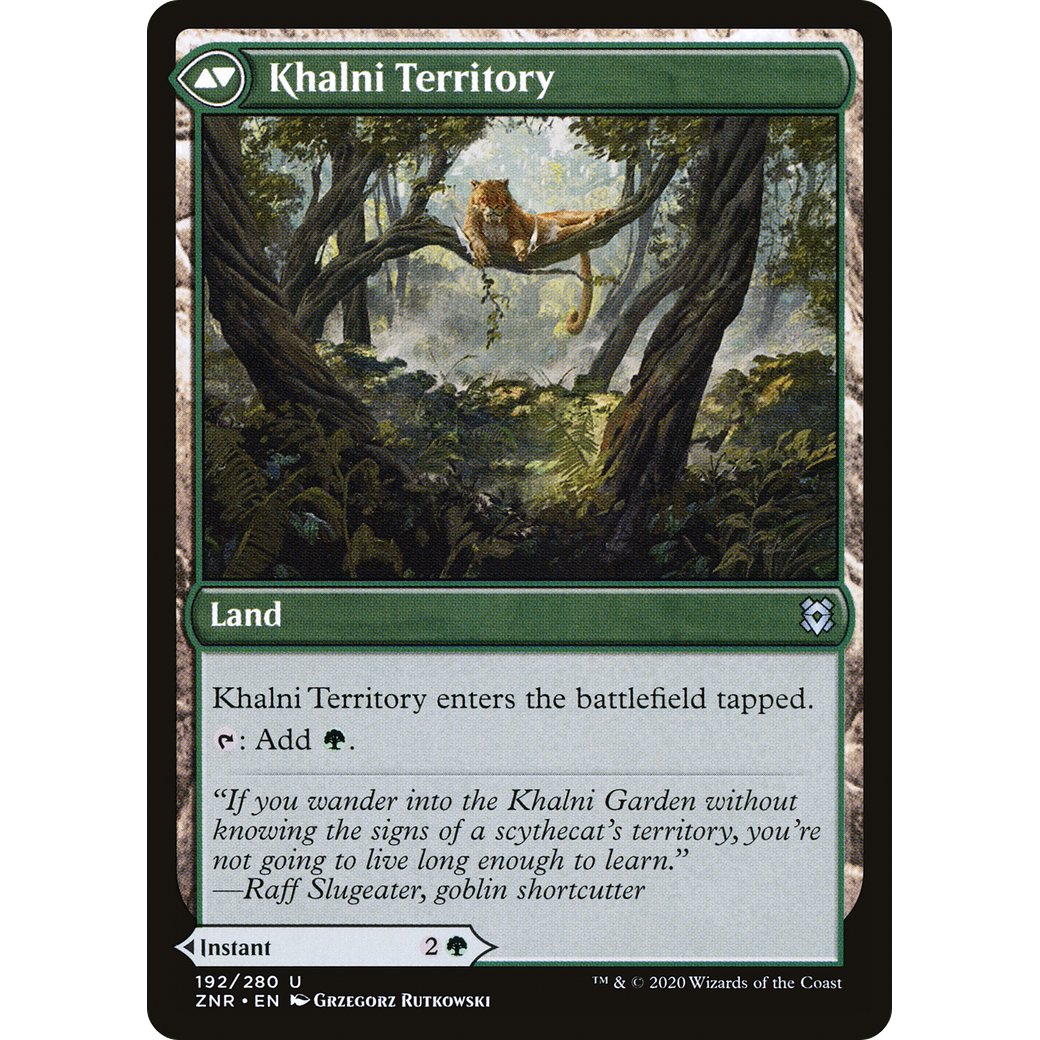 Khalni Ambush (ZNR-192) - Zendikar Rising Foil