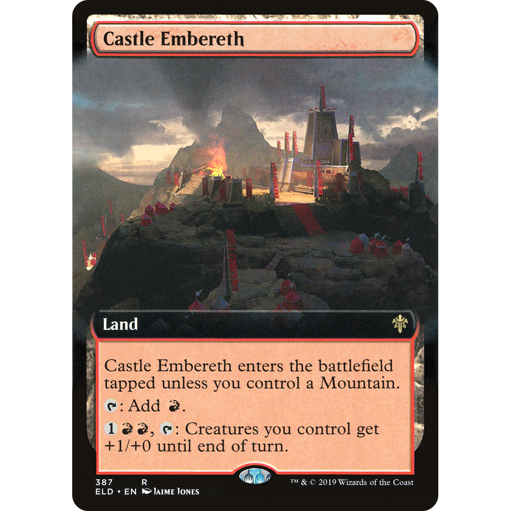 Castle Embereth (Extended Art) (ELD-387) - Throne of Eldraine: (Extended Art)