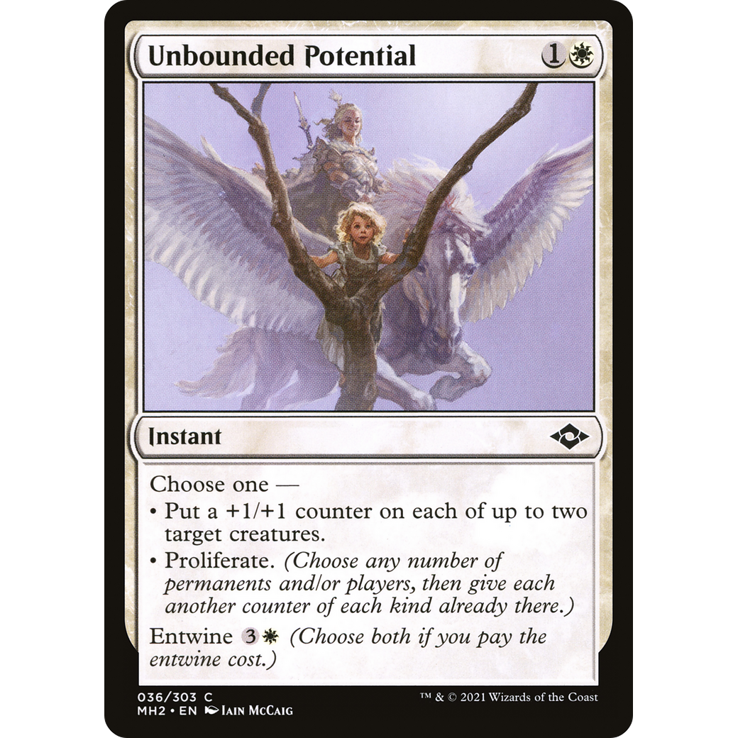 Unbounded Potential (MH2-036) - Modern Horizons 2 Foil