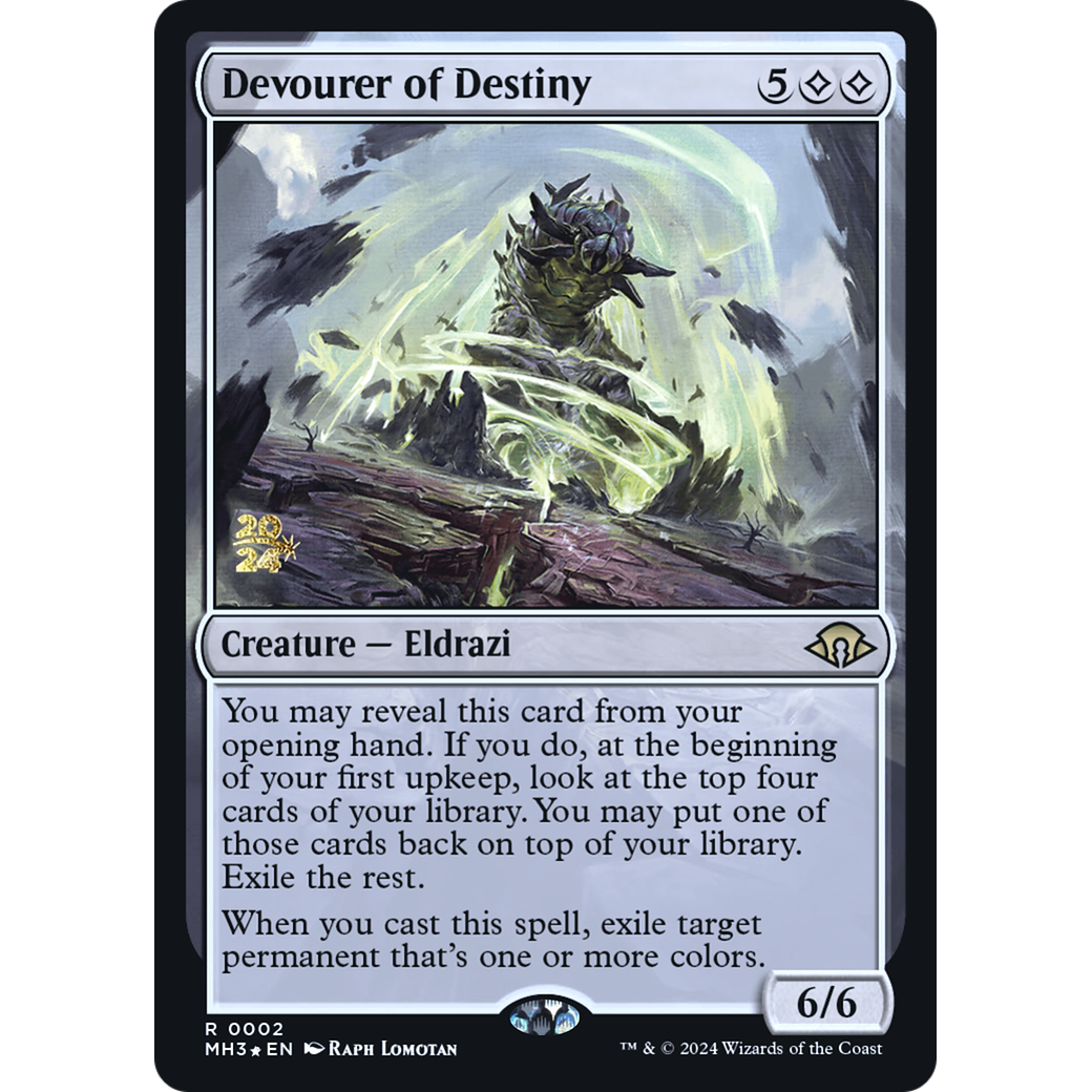 Devourer of Destiny (PRE-02S) - Modern Horizons 3 Promos Foil