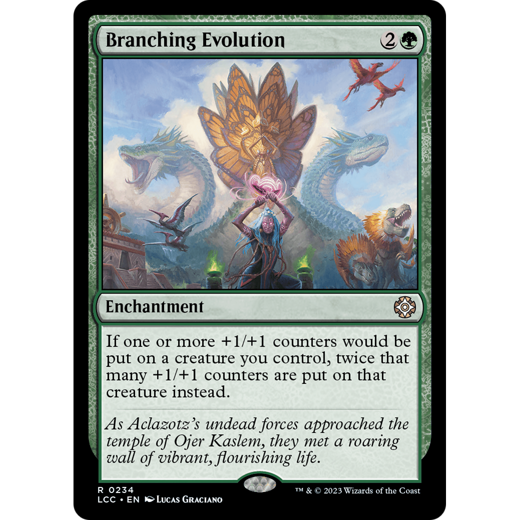 Branching Evolution (LCC-234) - The Lost Caverns of Ixalan Commander