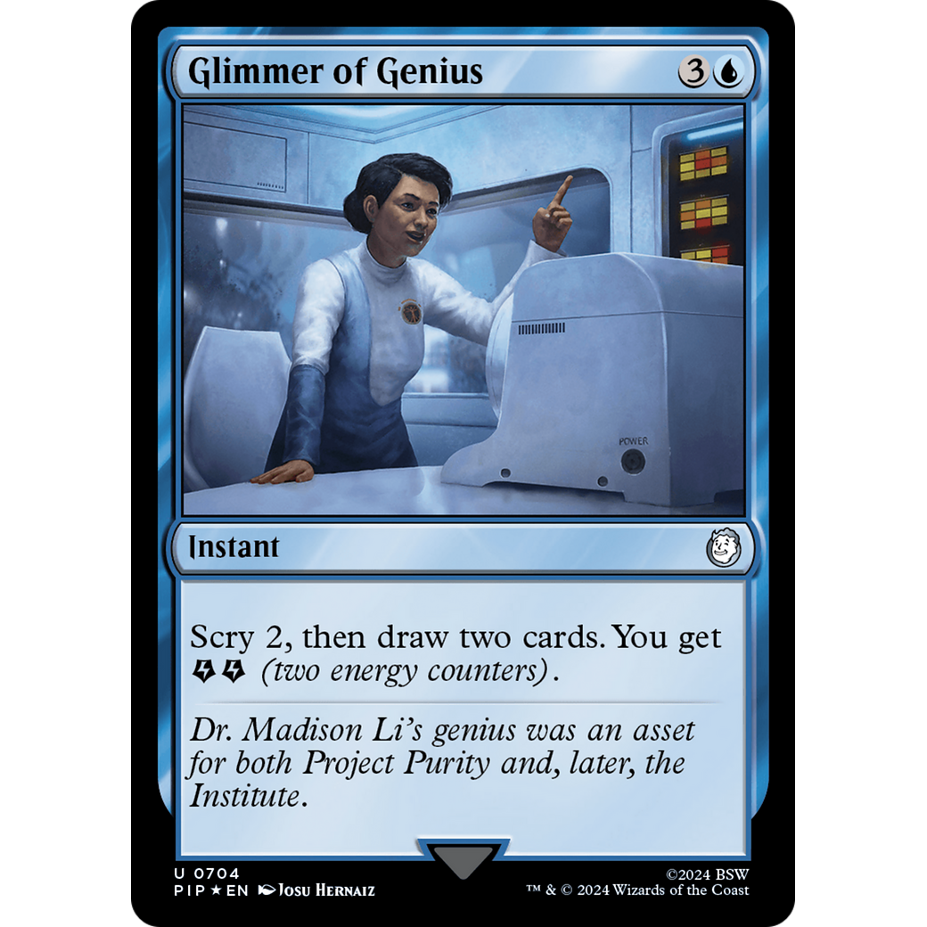 Glimmer of Genius (PIP-704) - Fallout Foil