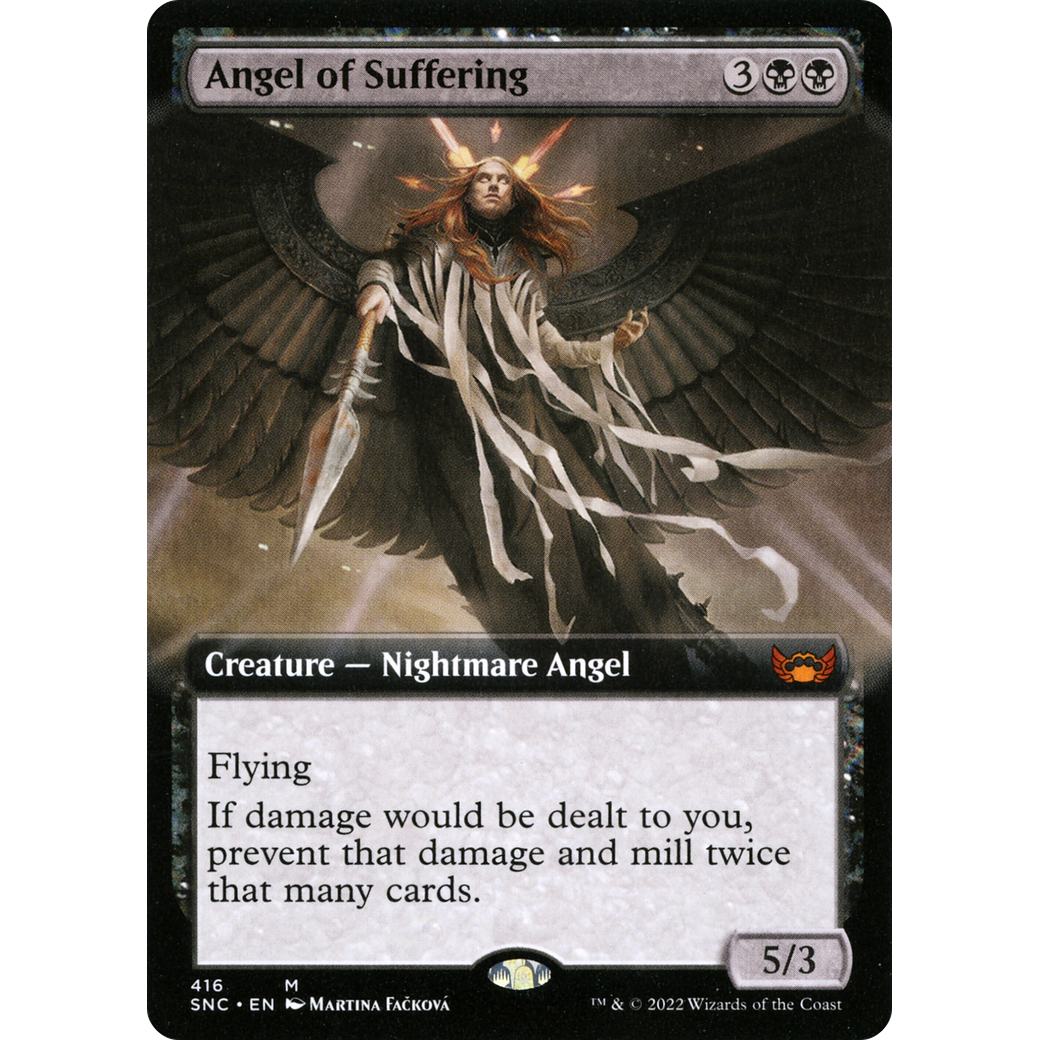 Angel of Suffering (Extended Art) (SNC-416) - Streets of New Capenna: (Extended Art)