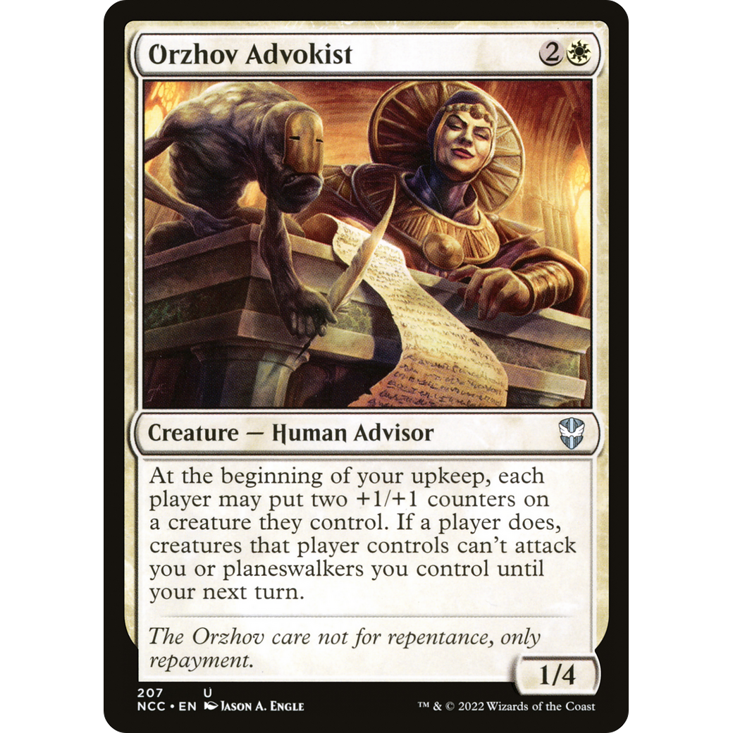 Orzhov Advokist (NCC-207) - New Capenna Commander