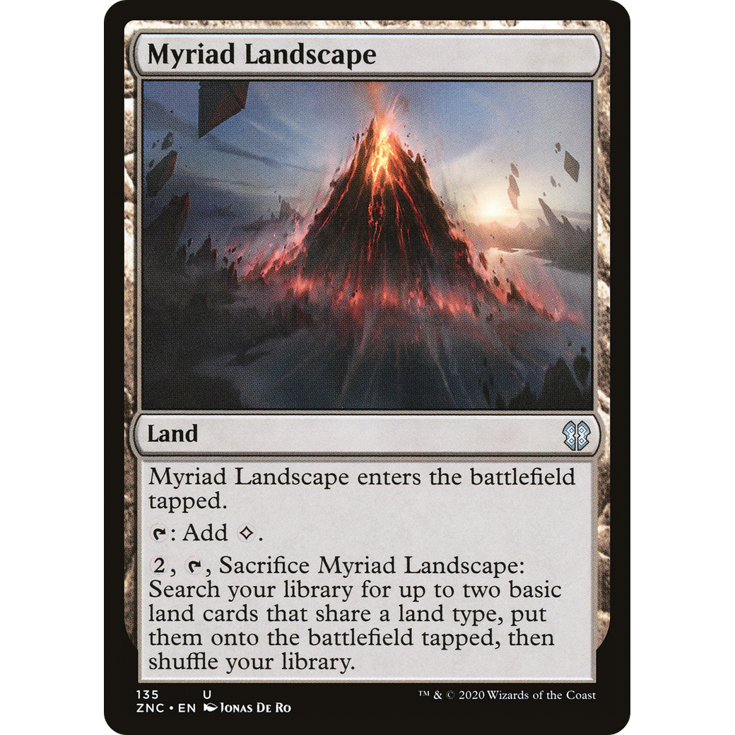 Myriad Landscape (ZNC-135) - Zendikar Rising Commander