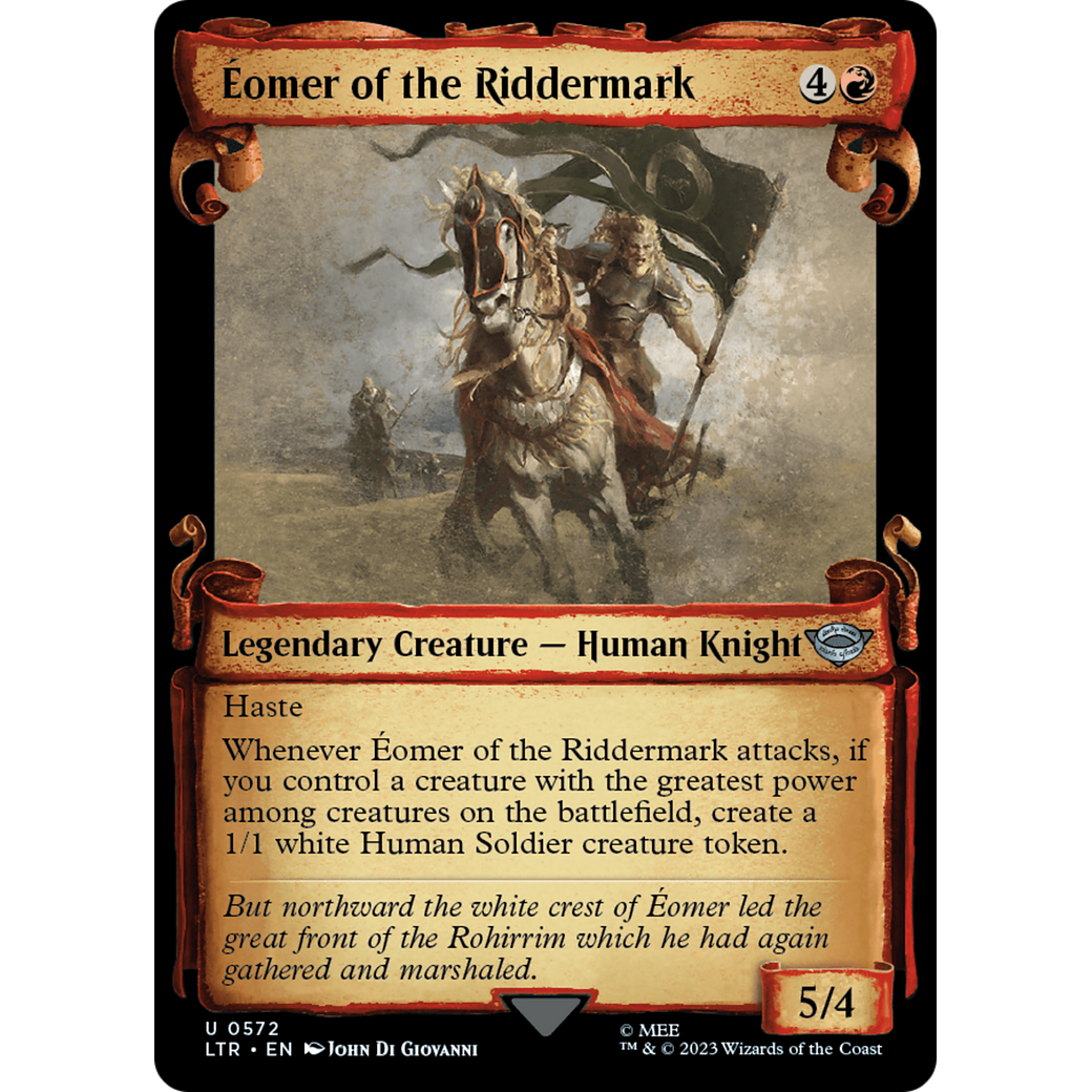 Éomer of the Riddermark (LTR-572) - The Lord of the Rings: Tales of Middle-earth: (Showcase) Foil