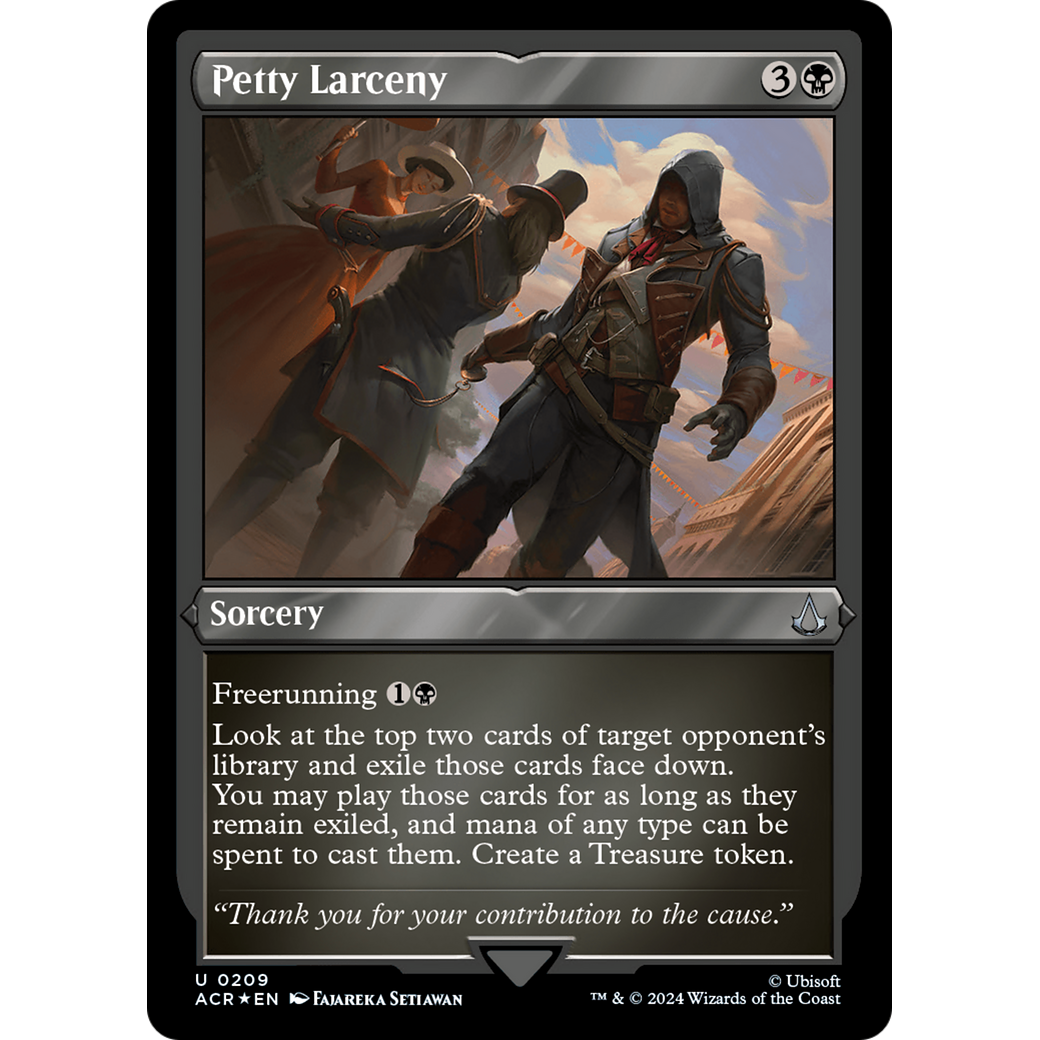 Petty Larceny (ACR-209) - Assassin's Creed Etched Foil
