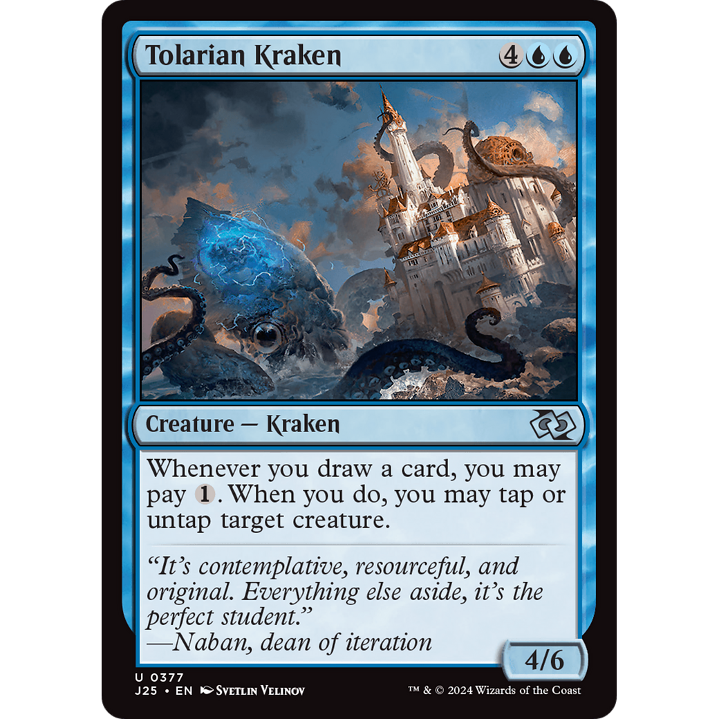 Tolarian Kraken (J25-377) - Foundations Jumpstart