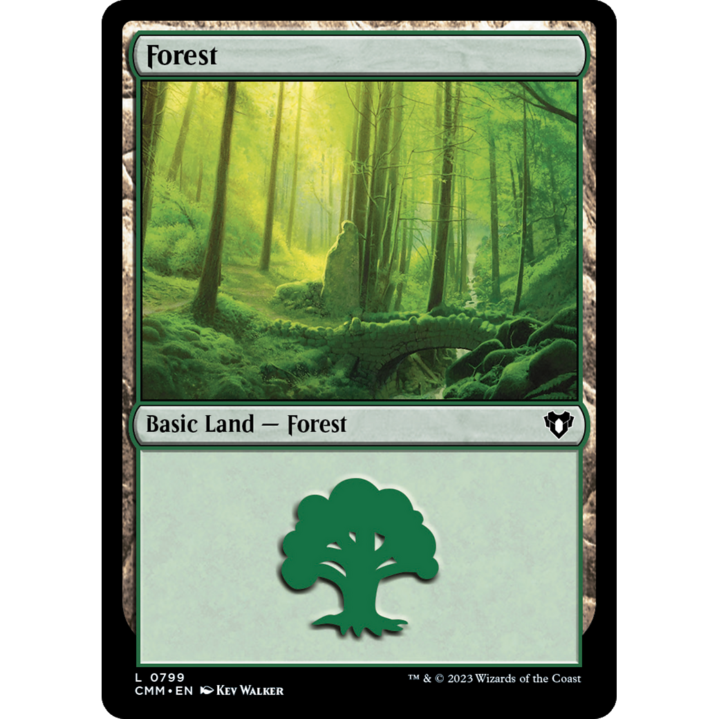 Forest (CMM-799) - Commander Masters
