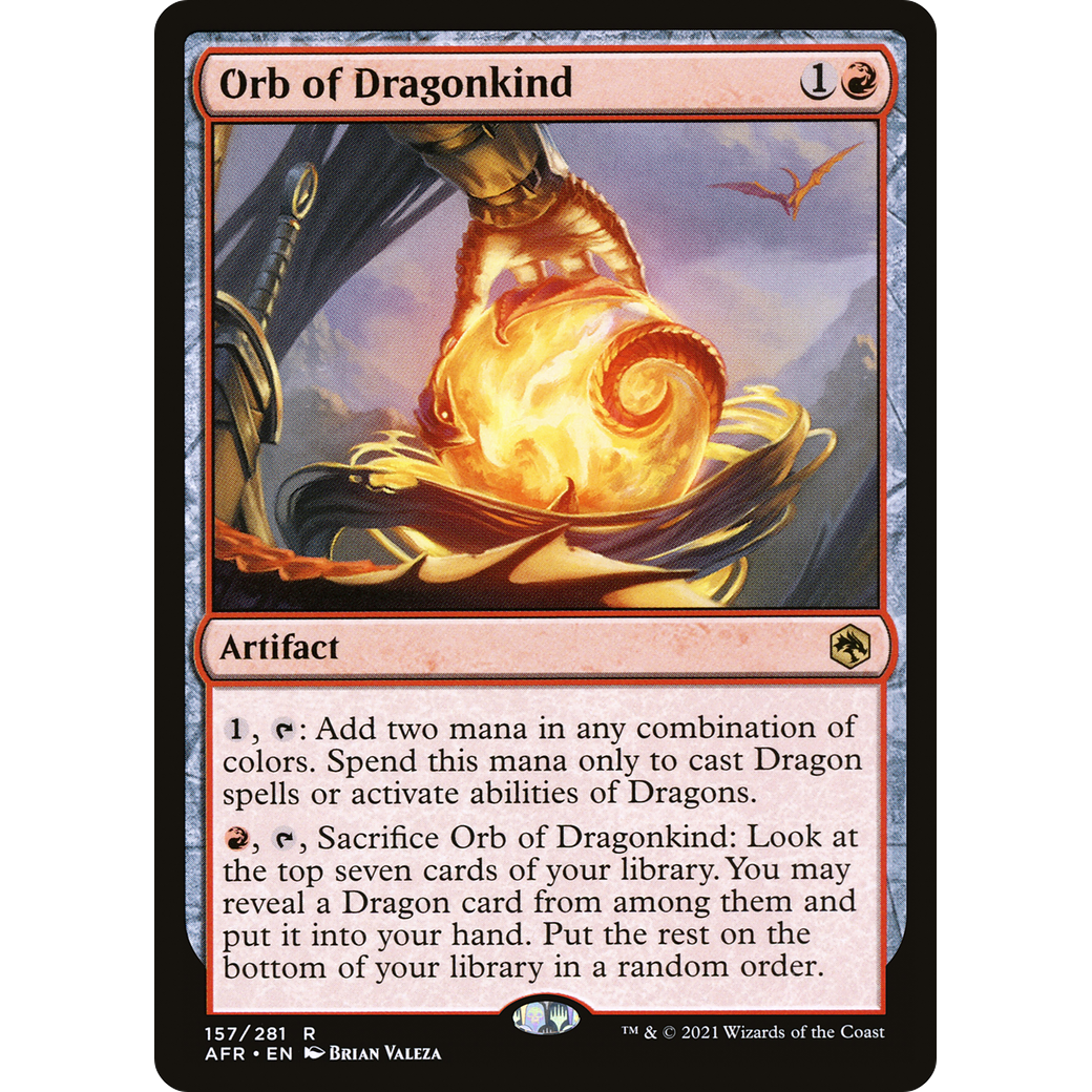 Orb of Dragonkind (AFR-157) - Adventures in the Forgotten Realms Foil
