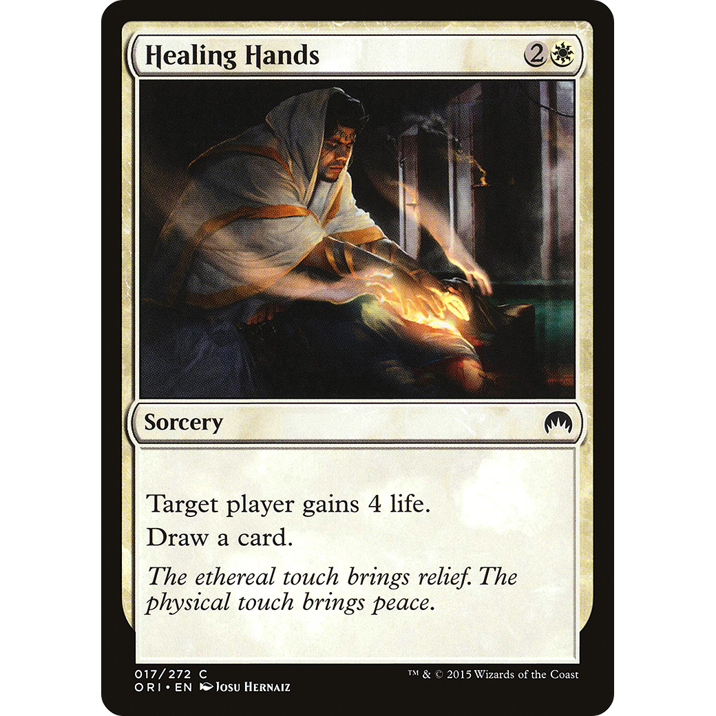 Healing Hands (ORI-017) - Magic Origins Foil