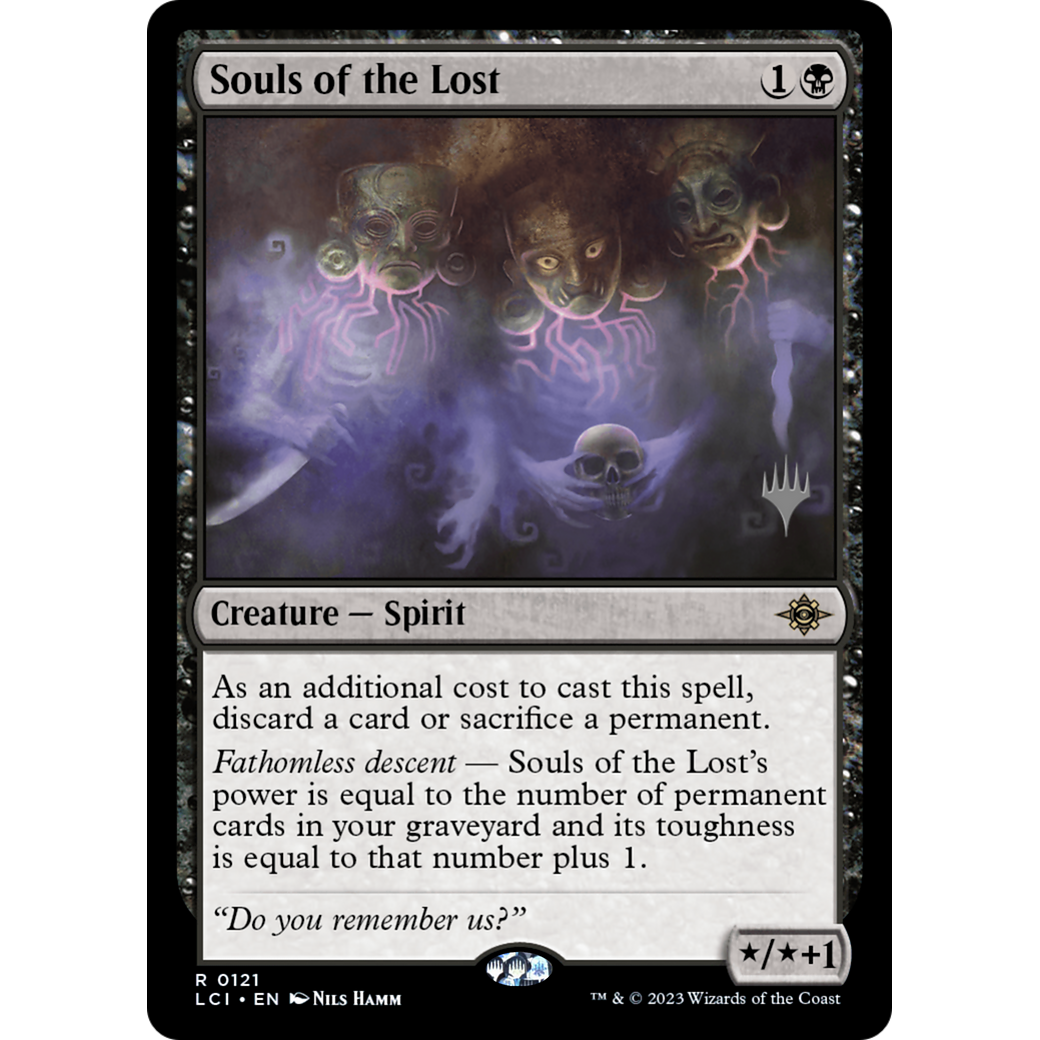Souls of the Lost (PPLCI-121P) - The Lost Caverns of Ixalan Promos