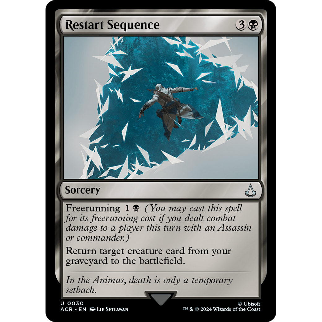 Restart Sequence (ACR-030) - Assassin's Creed