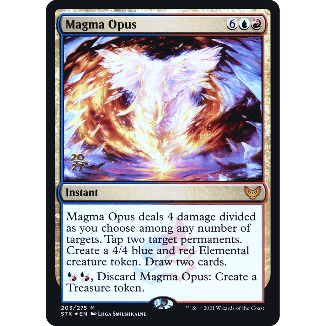 Magma Opus (PRE-203) - Strixhaven: School of Mages Promos Foil