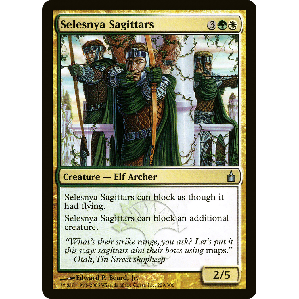 Selesnya Sagittars (RAV-229) - Ravnica: City of Guilds