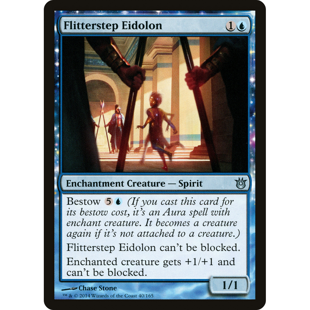 Flitterstep Eidolon (BNG-040) - Born of the Gods: (enchantment) Foil