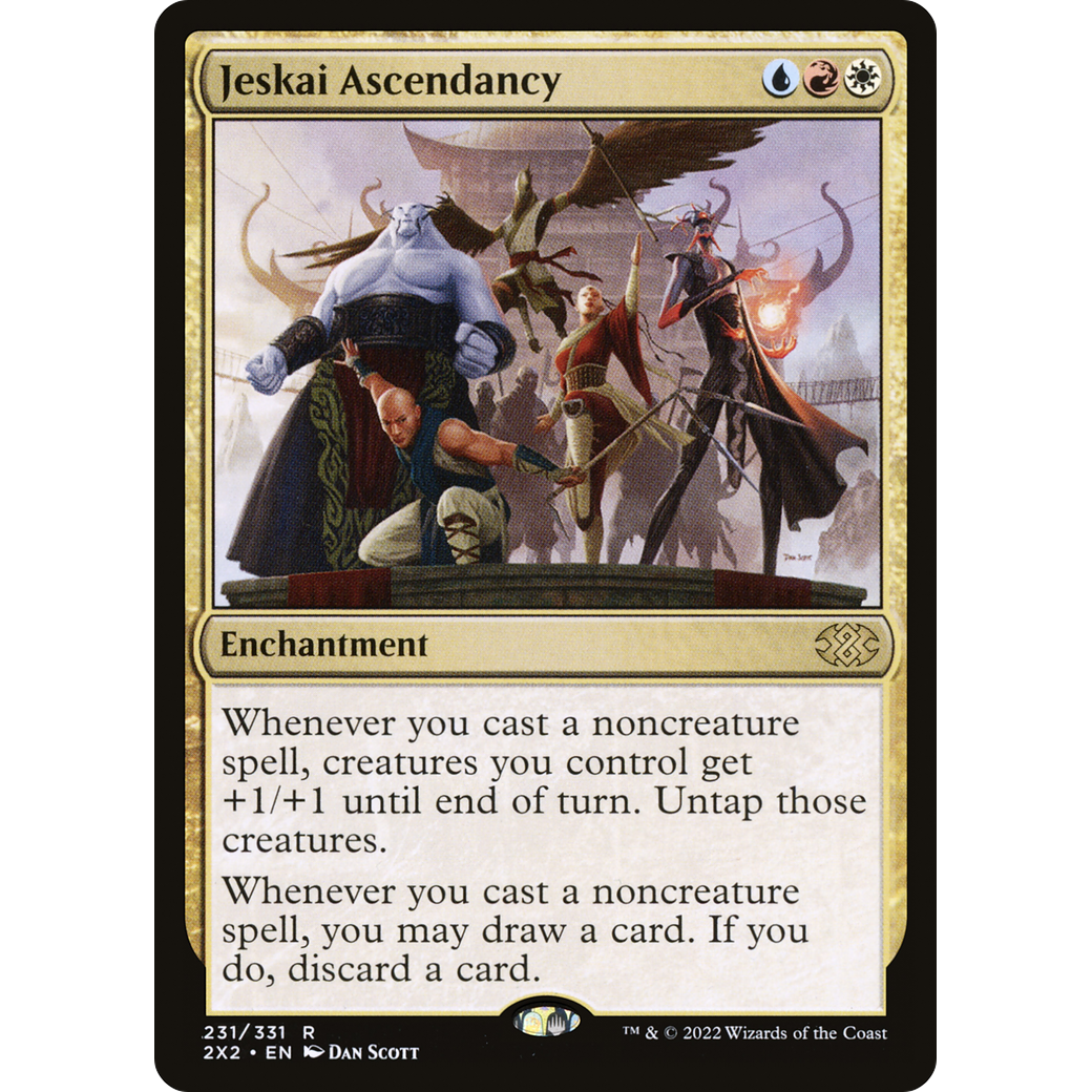 Jeskai Ascendancy (2X2-231) - Double Masters 2022 Foil