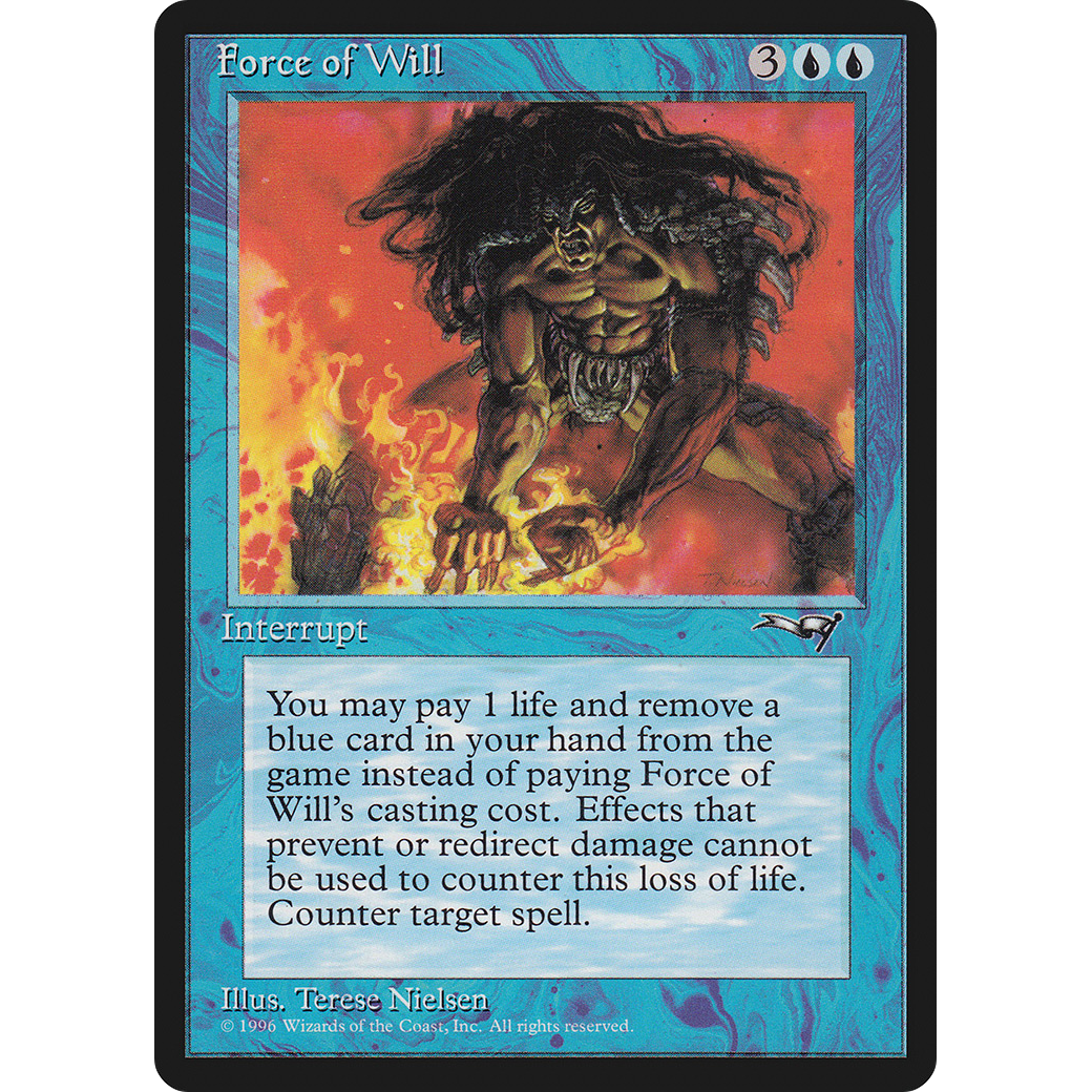 Force of Will (ALL-042) - Alliances