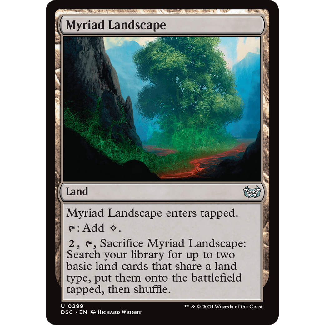 Myriad Landscape (DSC-289) - Duskmourn: House of Horror Commander