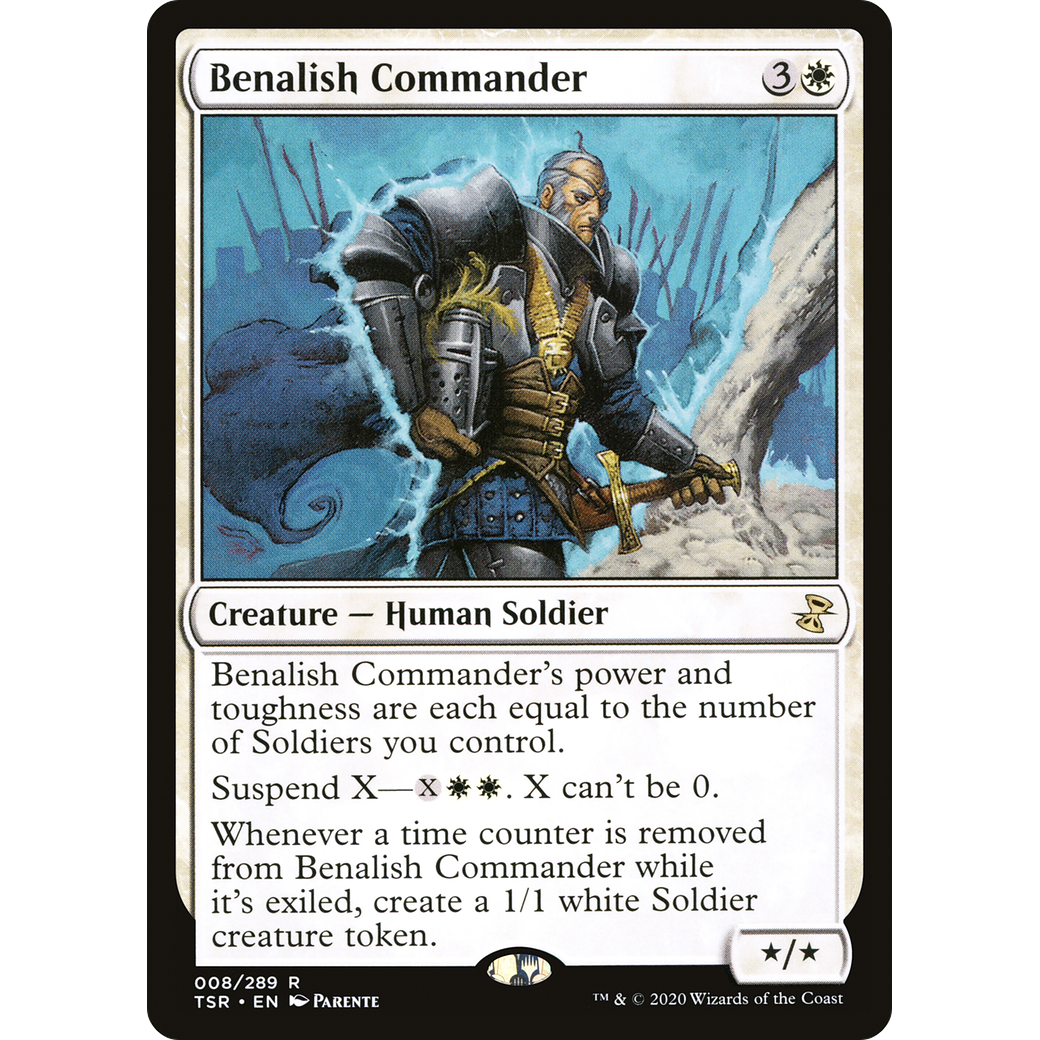 Benalish Commander (TSR-008) - Time Spiral Remastered