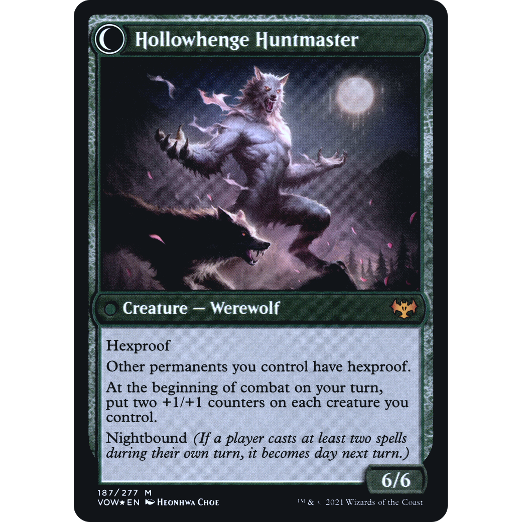 Avabruck Caretaker (PRE-187) - Innistrad: Crimson Vow Promos: (Double Faced Transform) Foil