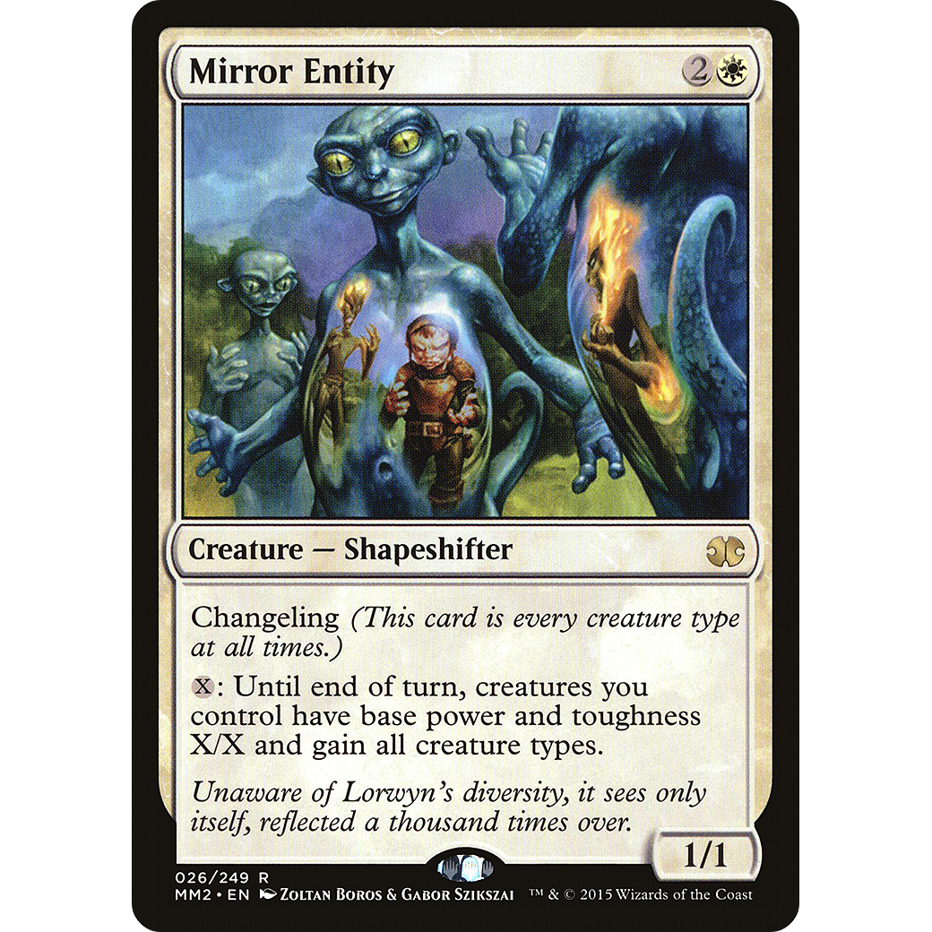 Mirror Entity (MM2-026) - Modern Masters 2015 Foil