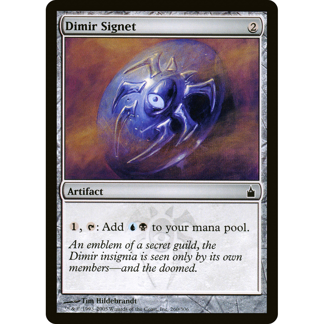 Dimir Signet (RAV-260) - Ravnica: City of Guilds