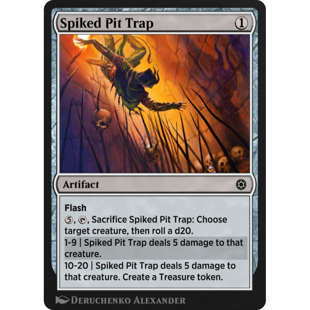 Spiked Pit Trap (HBG-265) - Alchemy Horizons: Baldur's Gate