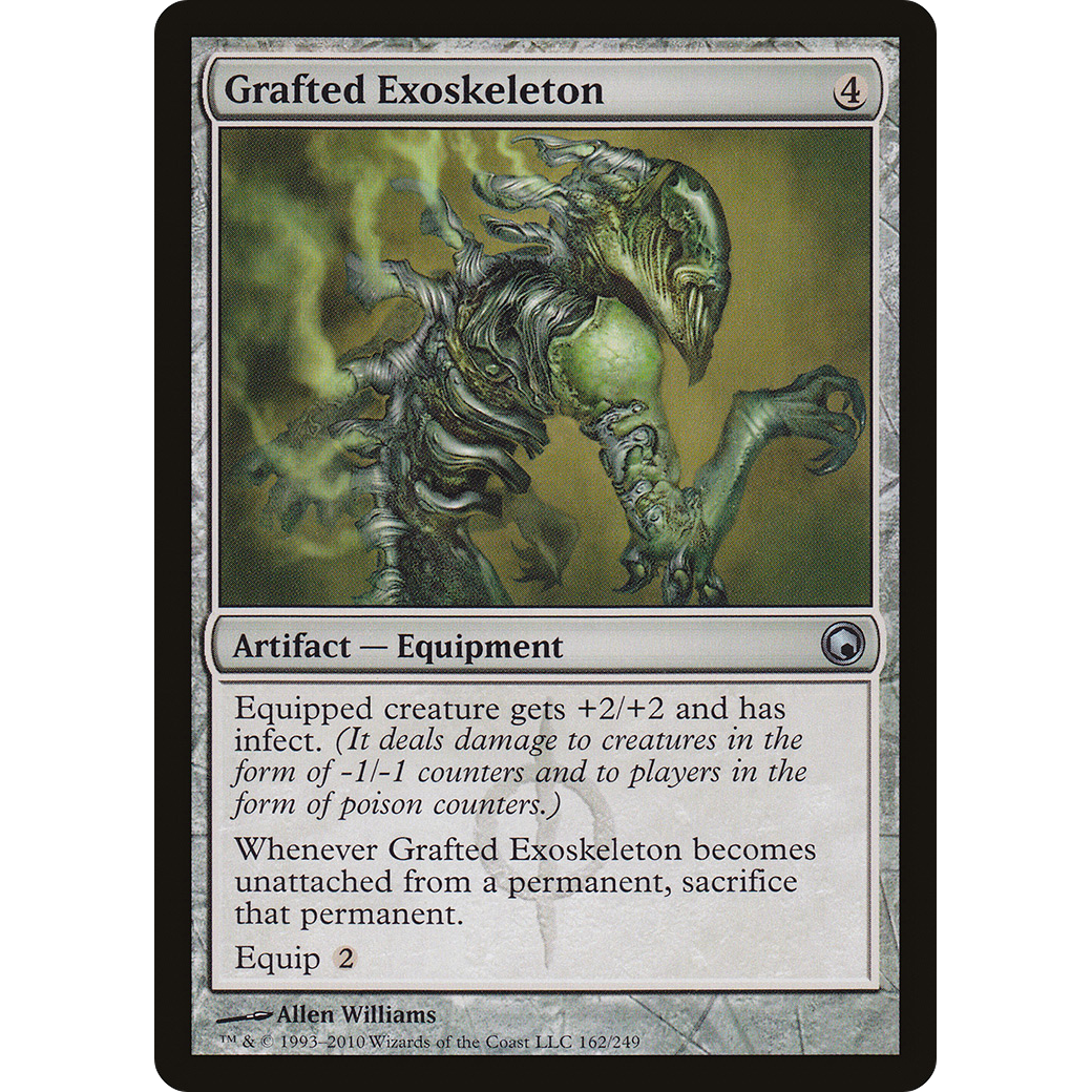 Grafted Exoskeleton (SOM-162) - Scars of Mirrodin Foil