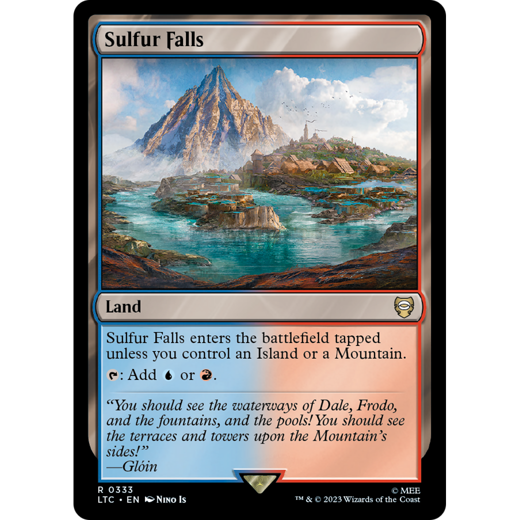 Sulfur Falls (LTC-333) - Tales of Middle-earth Commander