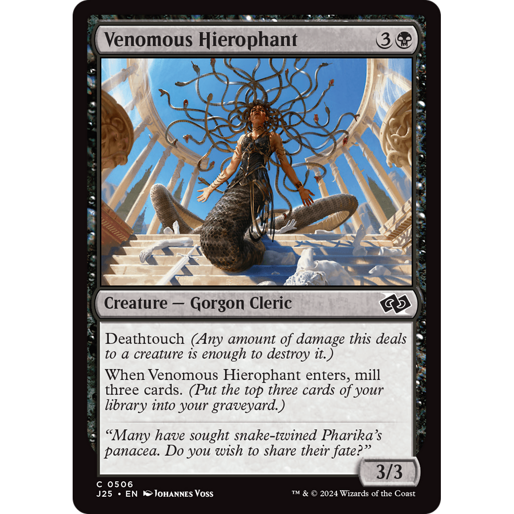 Venomous Hierophant (J25-506) - Foundations Jumpstart