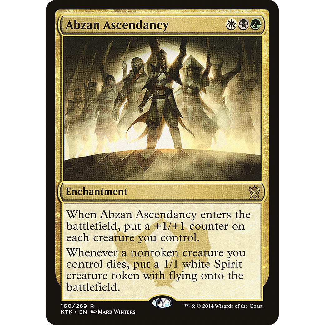Abzan Ascendancy (KTK-160) - Khans of Tarkir Foil
