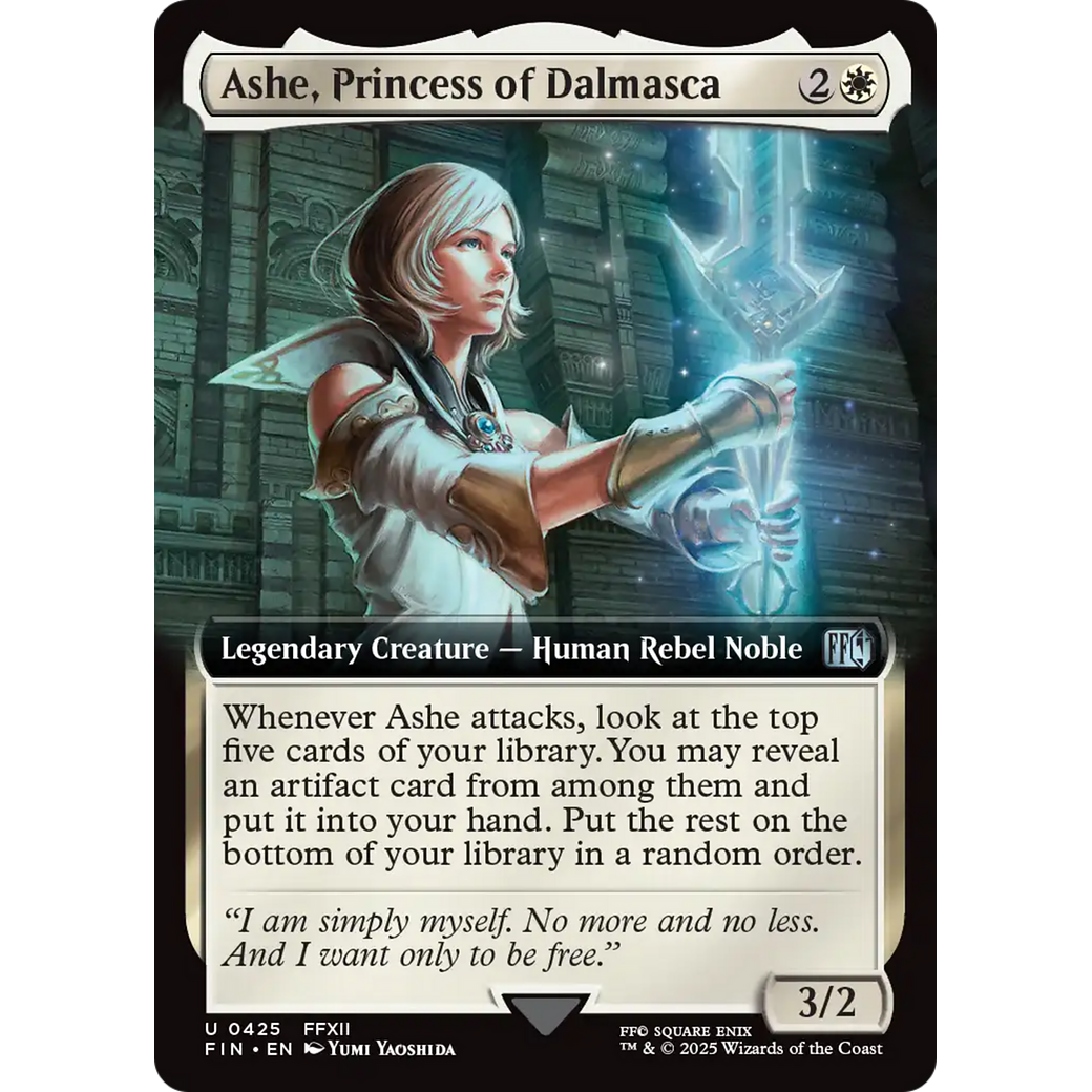 Ashe, Princess of Dalmasca (FIN-425) - FINAL FANTASY: (Extended Art) Foil