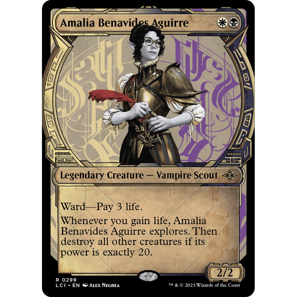 Amalia Benavides Aguirre (LCI-299) - The Lost Caverns of Ixalan: (Showcase)