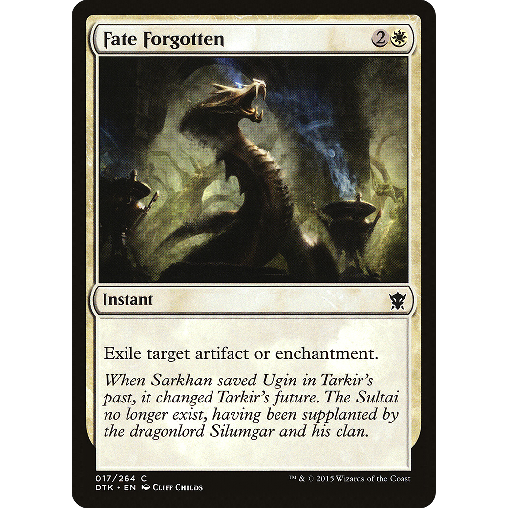 Fate Forgotten (DTK-017) - Dragons of Tarkir Foil