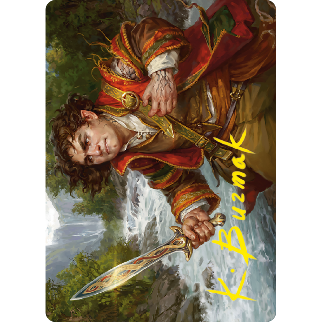 Frodo Baggins // Frodo Baggins (ALTR-016) - Tales of Middle-earth Art Series (Borderless) Foil