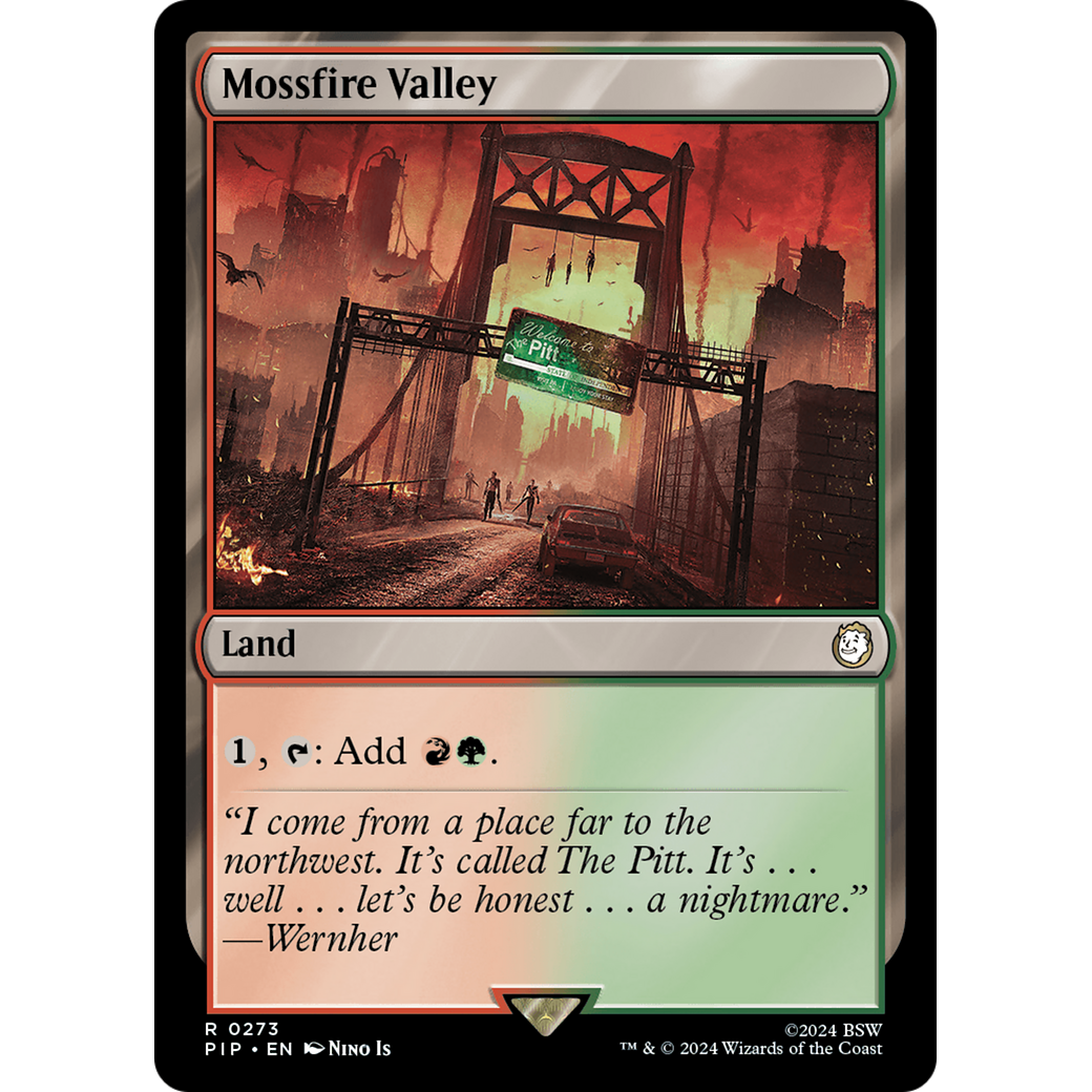 Mossfire Valley (PIP-273) - Fallout Foil